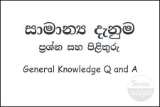 General Knowledge - Part 4