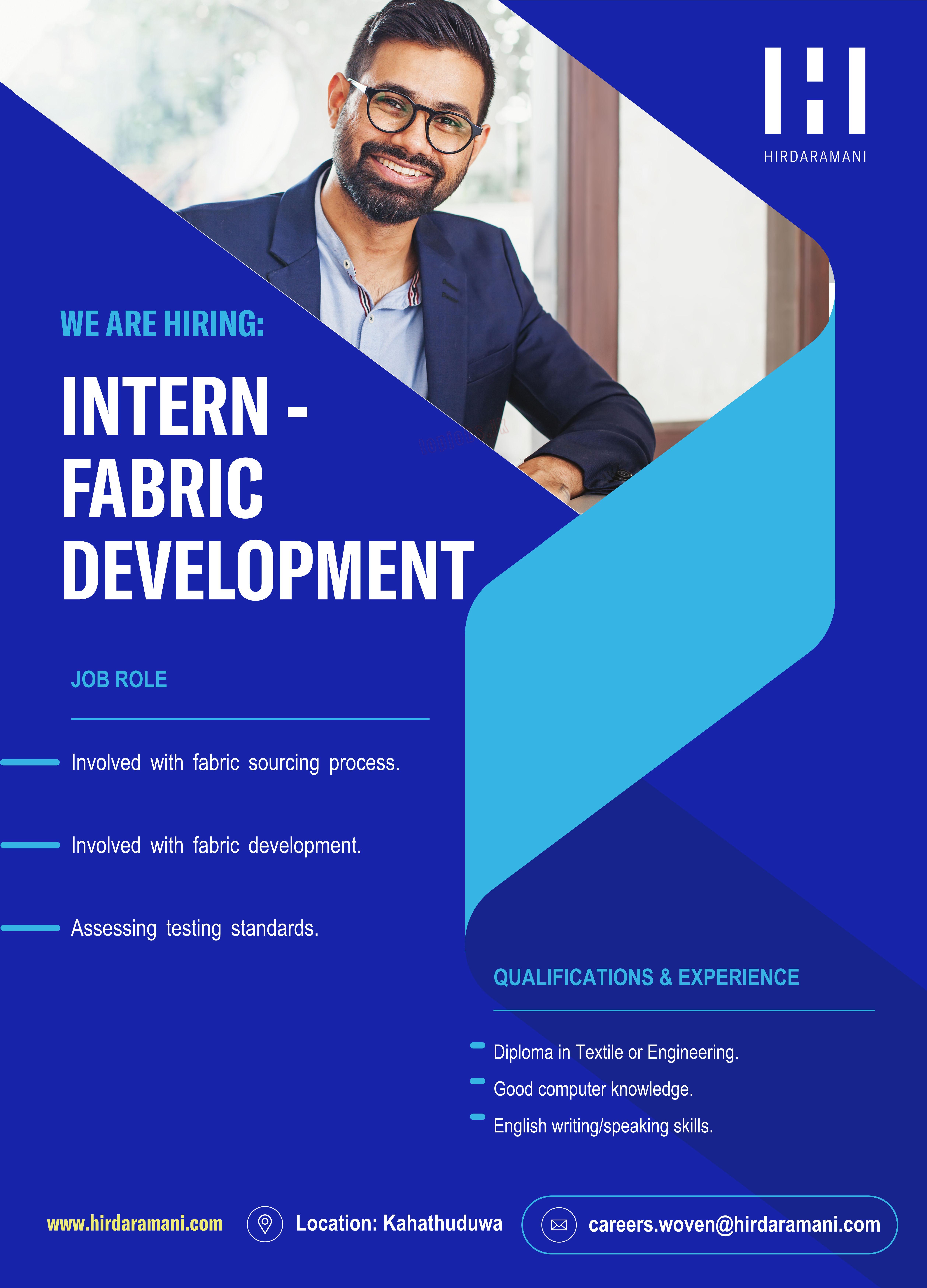Intern - Fabric Development