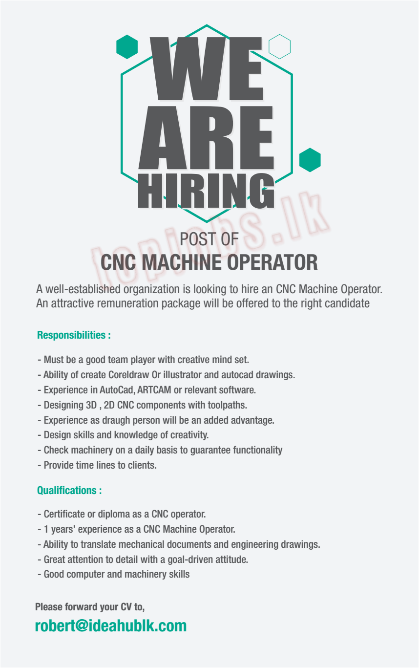 CNC Machine Operators