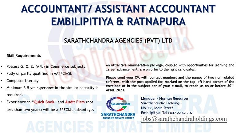 Accountant / Assistant Accountant