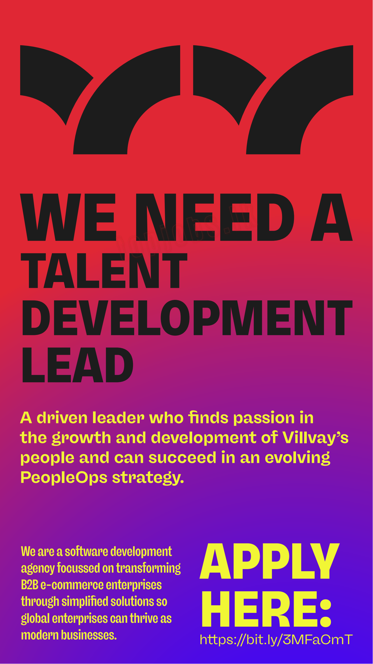 Talent Development Lead