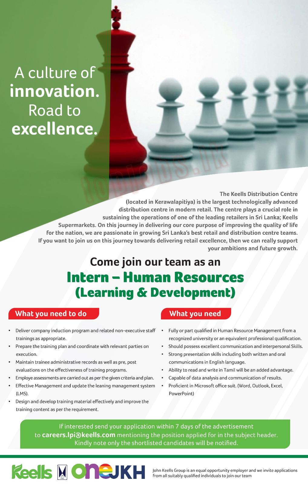Intern - Human Resources