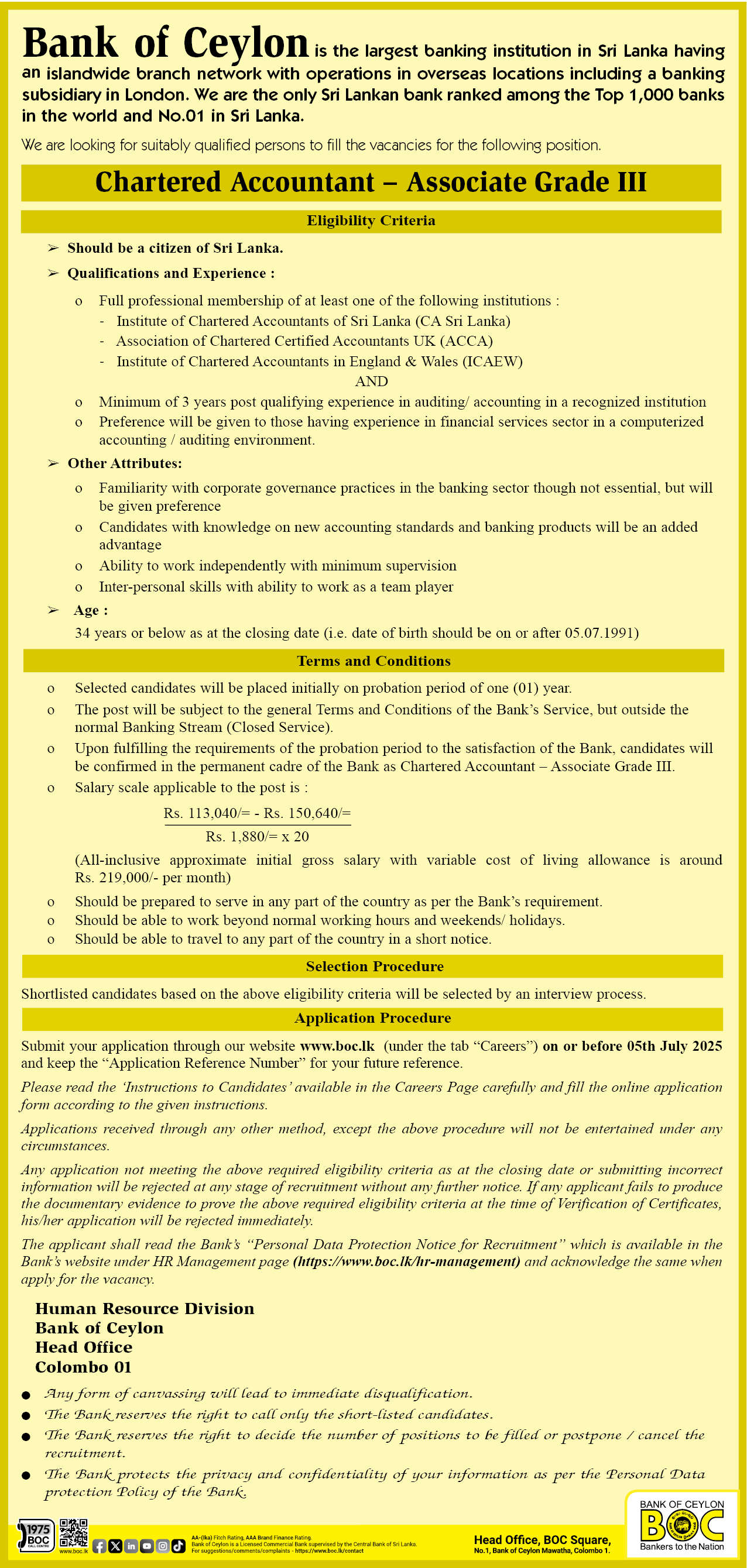 Charted Accountant